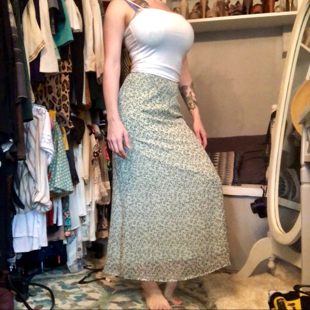 Vintage maxi skirt